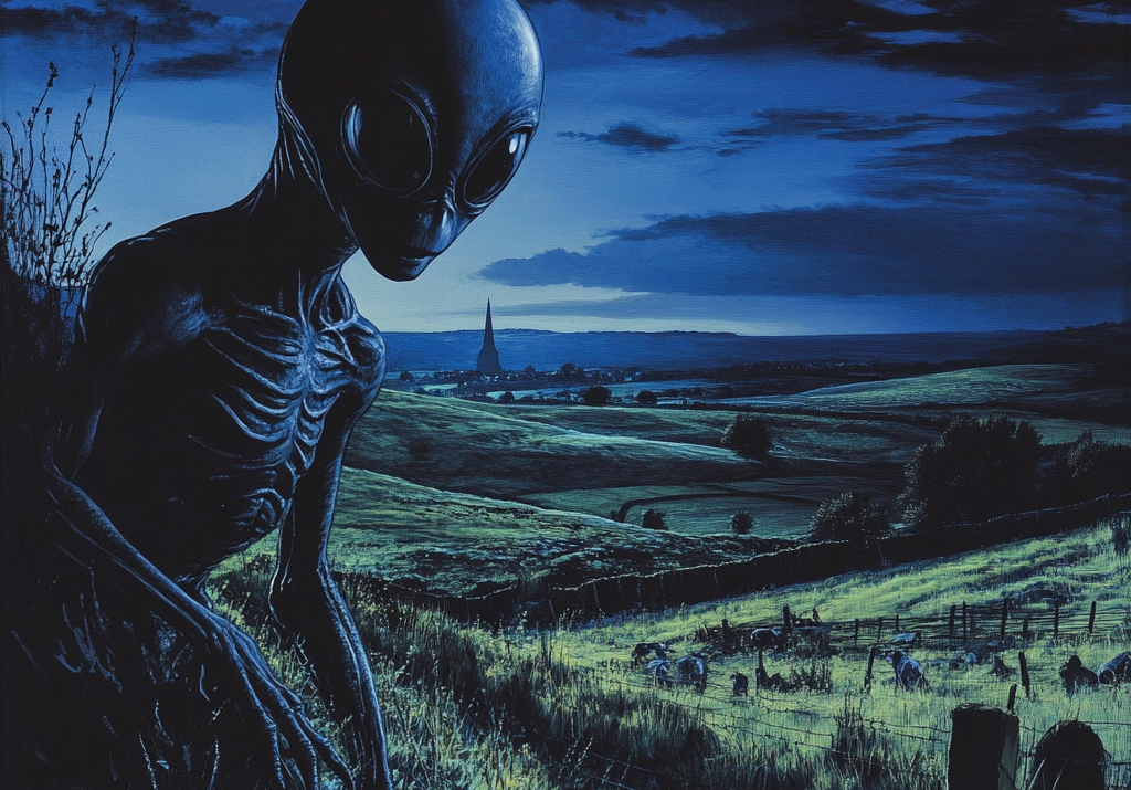 The Ilkley Moor Alien Sighting