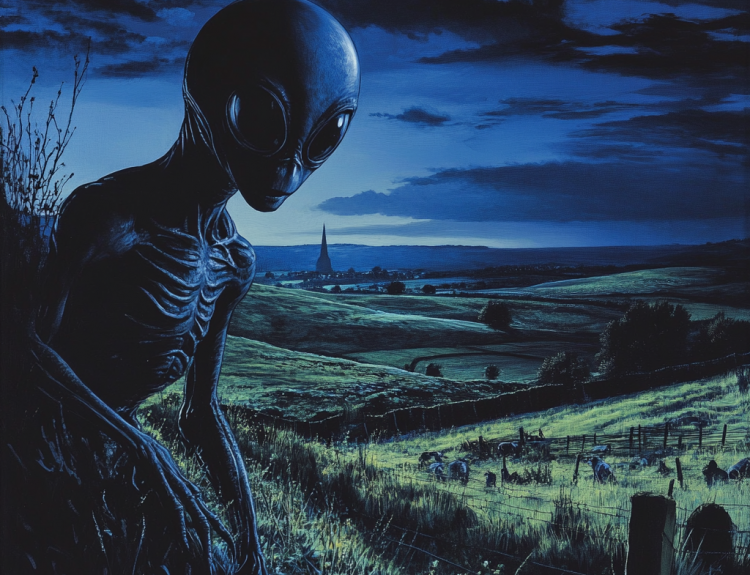 The Ilkley Moor Alien Sighting